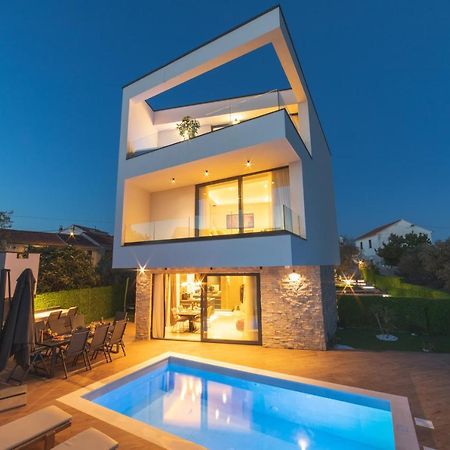 Luxury Villa Favela With Heated Pool Trogir Exterior foto